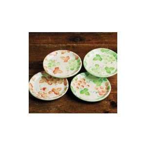  Casafina Grape Canape Plates Set of 4 5 dia Kitchen 