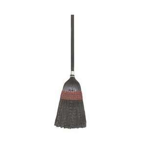  Black Plastic Janitor Broom