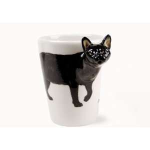  Black Cat Handmade Coffee Mug (10cm x 8cm)