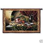 Decorative Wall Tapestries w fruit, pair  