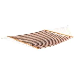  Vivere QFAB25 Quilted Fabric Double Hammock Patio, Lawn 