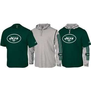  New York Jets NFL Hoody & Tee Combo (X Large) Sports 