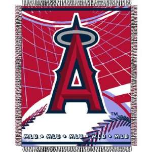 Anaheim Angels Triple Woven Jacquard MLB Throw (MLB Series 
