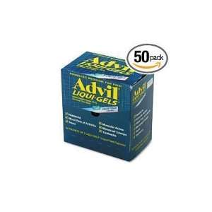 Advil Liquid Gels Analgesics (2 Per Per Package, 50 Packages Per Box)