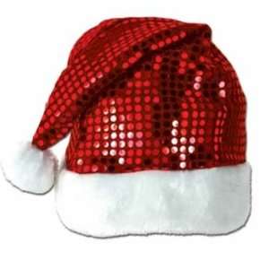  Beistle Sequin Sheen Santa Hat (20730) 