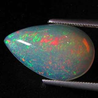   MULTICOLOR PIN FIRE NATURAL AFRICAN ETHIOPIAN WELO SOLID OPAL  