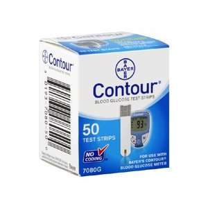  Bayer Contour Mail Order Test Strips, 50 CT Health 