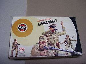 AIRFIX AFRIKA KORPS BOXED SET,29 FIGURES, 54MM  