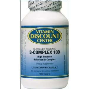   Vitamin Discount Center   100 Tablets Vitamin B Health & Personal