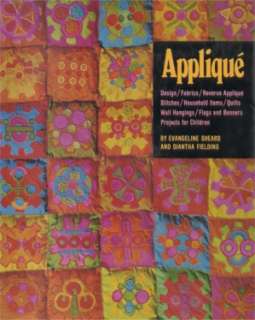 Applique, by Evangeline Shears, 1972 Watson Guptill hardcover edition.