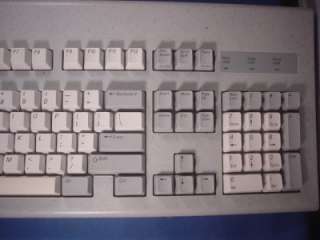 VINTAGE SGI KEYBOARD PURE WHITE SLIDER PN. 041 0136 001 Indigo 