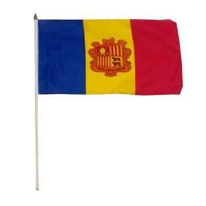  Andorra Flag 12 x 18 inch Patio, Lawn & Garden