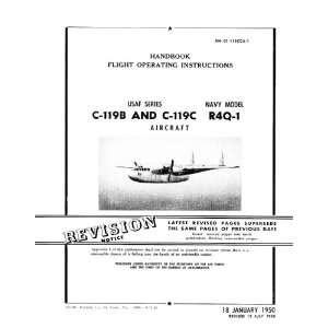    Fairchild C 119 B,C R3Q 1 Aircraft Flight Manual Fairchild Books