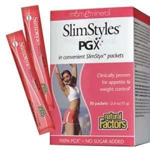  Natural Factors   SlimStyles PGX   30 Packet(s) Health 