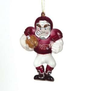 BSS   Virginia Tech Hokies NCAA Acrylic Football Player Ornament (3.5 