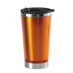  Farberware 16 oz Stainless Steel Red Mug