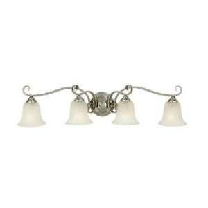 Murray Feiss Lighting VS10404 BS Vanity Strip, Brushed Steel Finish 