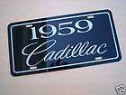 1947 Cadillac California License Plate 47CADDY BY  