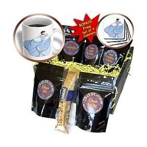   Princess In Blue Dress   Coffee Gift Baskets   Coffee Gift Basket