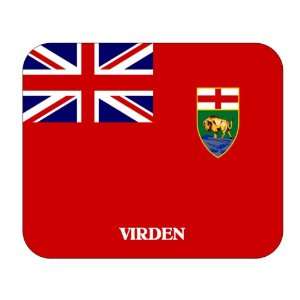    Canadian Province   Manitoba, Virden Mouse Pad 