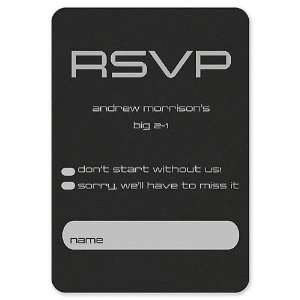 Vip Pass Reply Card by Checkerboard