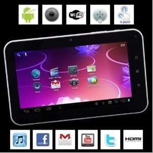 Ryixin R702 7 Inch Capacitive Android 4.0 Tablet with 5 