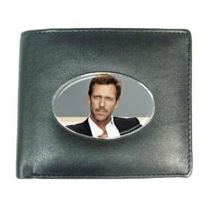  New Custom Black Wallet House MD Hugh Laurie TV Show Movie 