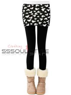 Mickey Mouse Skirt Women Lady Girl Leggings Tights Pant Thick vq203 