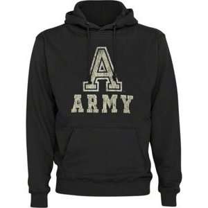 Army Vintage Blitz Hooded Sweatshirt   X Large