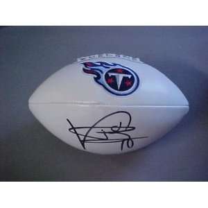  Vince Young Hand Signed Autographed Tennessee Titans Full 