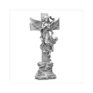  Angelic Cross Statue