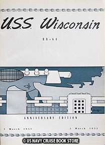 THE WISCONSIN WAS RECOMMISSIONED 3 MARCH 1951 AFTER YEARS IN 