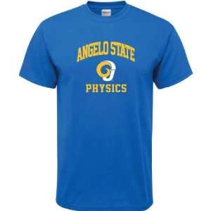 Angelo State Rams Royal Blue Physics Arch T Shirt