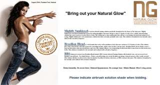 Spray Tanning Solution by Natural Glow 8 oz.  