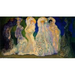 Hand Made Oil Reproduction   Hermen Anglada Camarasa   24 x 14 inches 