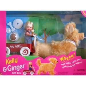  Barbie KELLY & GINGER Gift Set w Wagon (1997) Toys 