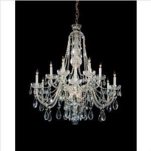   Group 1110 CH CL MWP Polished Chrome Traditional Crystal Ten Light