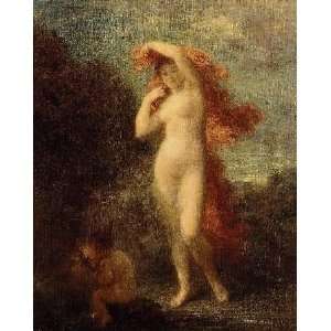   24x36 Inch, painting name Venus and Cupid, By Fragonard Jean Honorè