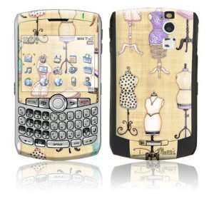 Dress Forms Design Protective Skin Decal Sticker for Blackberry Curve 
