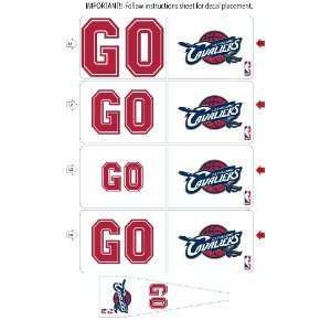    Cleveland Cavaliers Animated 3 D Auto Spin Flags