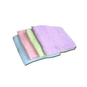  Tadpoles Basics Gingham Pink   Cable Knit Stroller Blanket 
