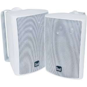  DUAL LU43PW 3 WAY INDOOR/OUTDOOR SPEAKERS (4)