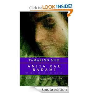 Tamarind Mem Anita Rau Badami  Kindle Store