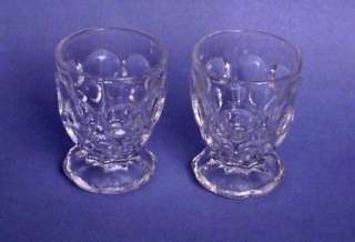 Heisey Whirlpool Tumblers   Oyster H   Old Nice  