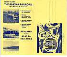 ALASKA RAILROAD BOWL FROM OLD MT. McKINLEY HOTEL  