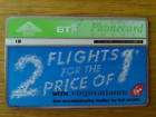 bt 2 flights for 1 virgin airways phonecard 