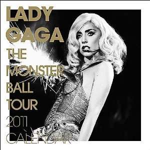  Lady Gaga 2011 Wall Calendar