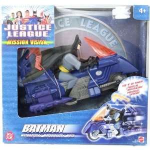    Justice League Mission Vision Batman Motorcycle Toys & Games