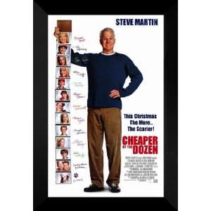 Cheaper by the Dozen 27x40 FRAMED Movie Poster   A 2003  