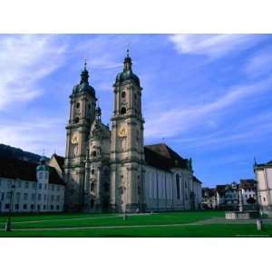  Twin Towered Cathedral in Convent Complex, St. Gallen 